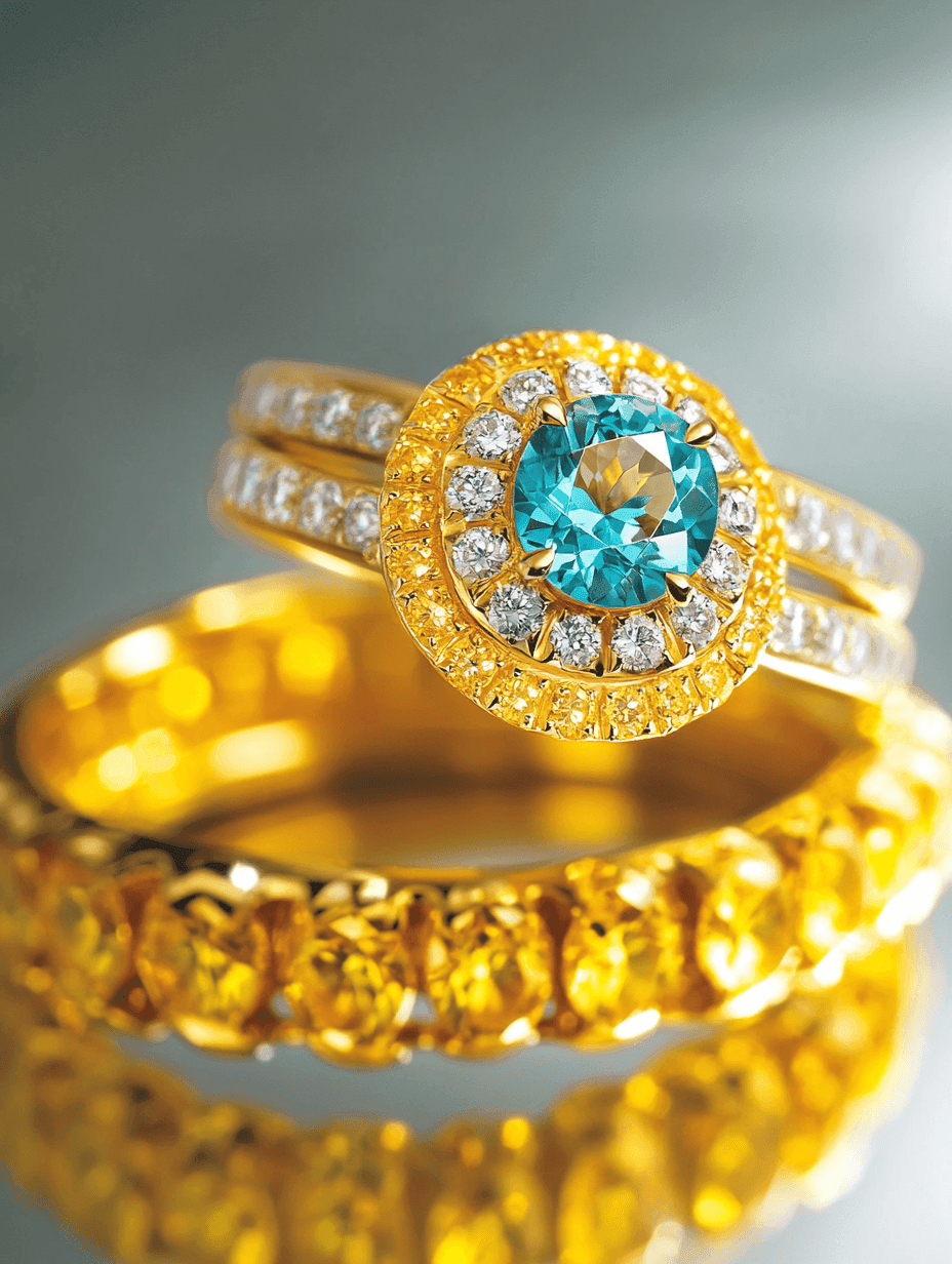 ring with diamonds